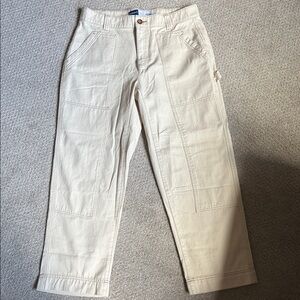Old Navy Women’s Tan Cargo Doubleknee  Pants